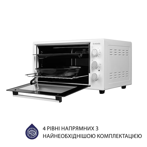 Фото - Піч електрична Minola FOEV 3714 WH