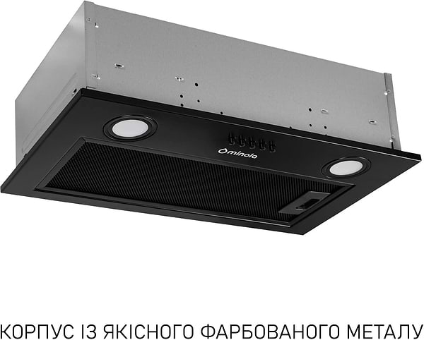 Фото - Витяжка вбудована Minola HBI 5025 BLF LED