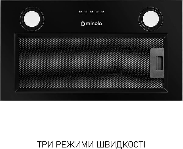Фото - Витяжка вбудована Minola HBI 5025 BLF LED