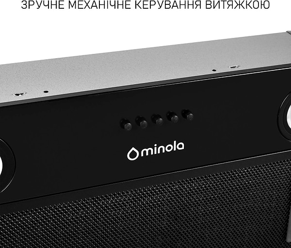 Фото - Витяжка вбудована Minola HBI 5025 BLF LED