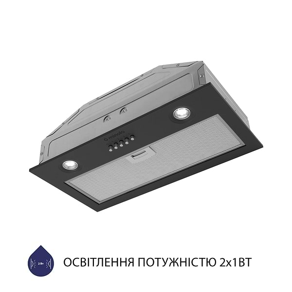 Фото - Вытяжка встраиваемая Minola HBI 5204 GR 700 LED