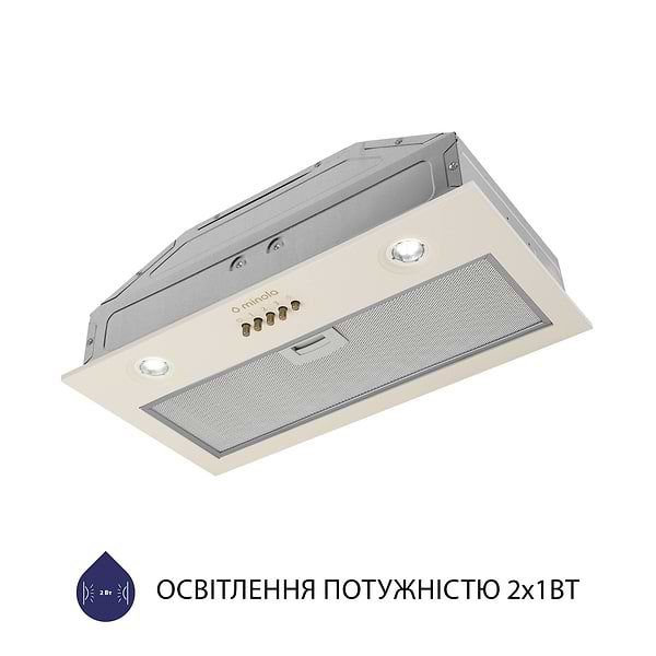 Фото - Витяжка вбудована Minola HBI 5204 IV 700 LED