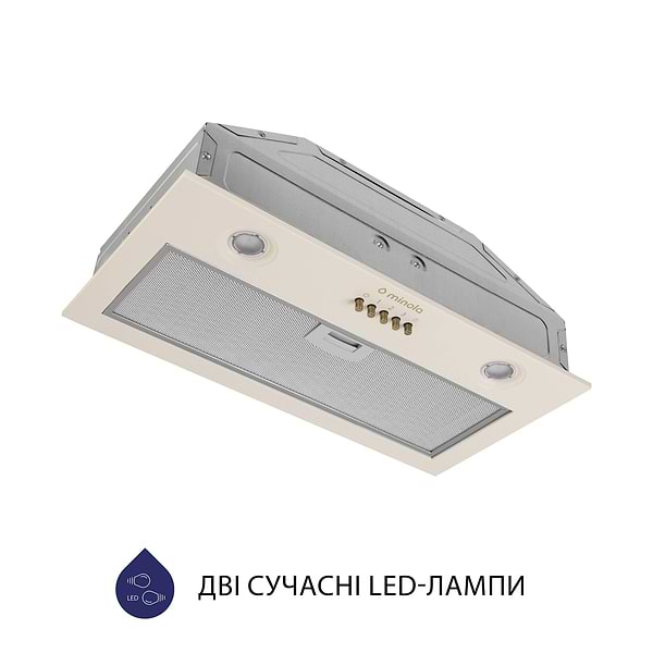 Фото - Витяжка вбудована Minola HBI 5204 IV 700 LED