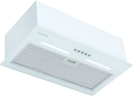 Фото - Вытяжка встраиваемая Minola HBI 5263 WH GLASS 700 LED Line