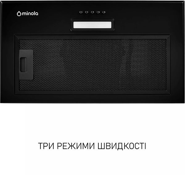 Фото - Витяжка вбудована Minola HBI 5614 BLF 1000 LED
