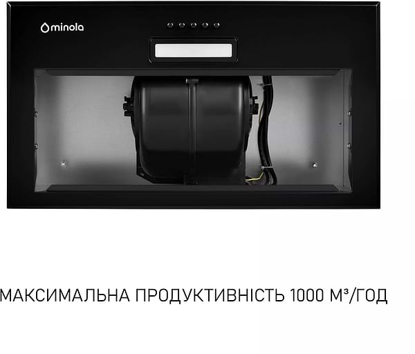 Фото - Витяжка вбудована Minola HBI 5614 BLF 1000 LED
