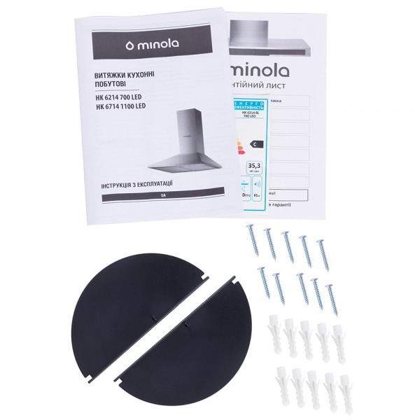 Фото - Витяжка декоративна Minola HK 6214 BL 700 LED