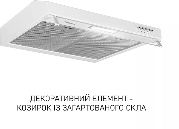 Фото - Витяжка традиційна Minola HPL 522 WH