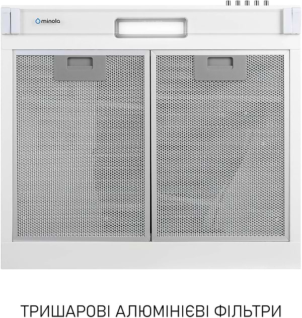 Фото - Витяжка традиційна Minola HPL 522 WH