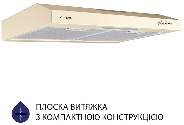 Фото - Витяжка традиційна Minola HPL 612 IV