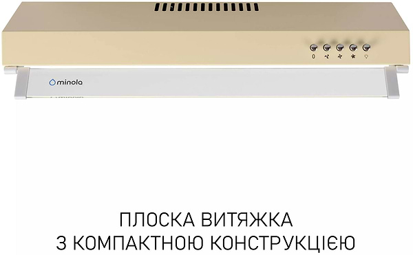 Фото - Витяжка традиційна Minola HPL 622 BG