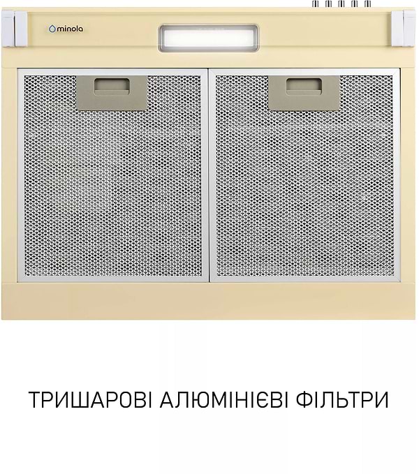 Фото - Витяжка традиційна Minola HPL 622 BG