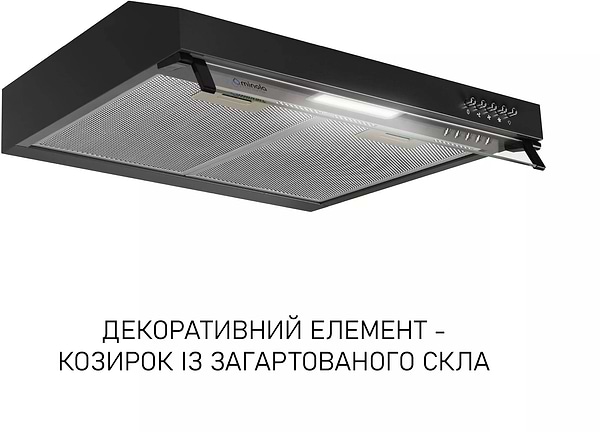 Фото - Вытяжка традиционная Minola HPL 622 BL