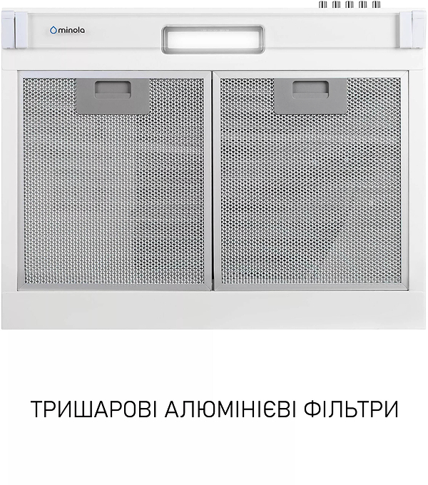 Фото - Вытяжка традиционная Minola HPL 622 WH