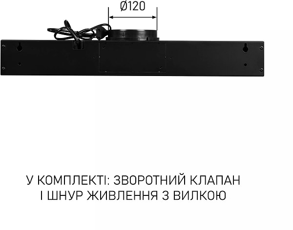 Фото - Витяжка традиційна Minola HPL 633 BL