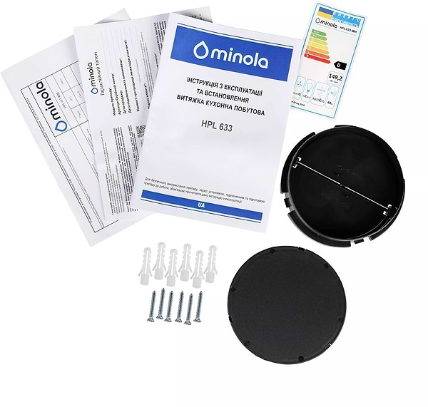 Фото - Вытяжка традиционная Minola HPL 633 WH