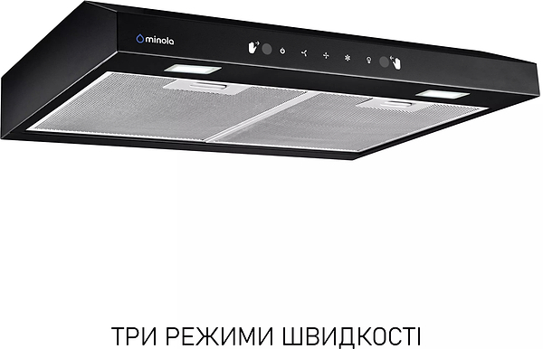 Фото - Витяжка традиційна Minola HPLS 512 BL