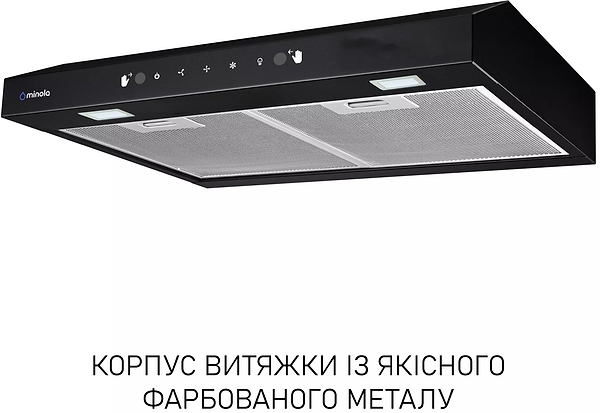 Фото - Витяжка традиційна Minola HPLS 512 BL