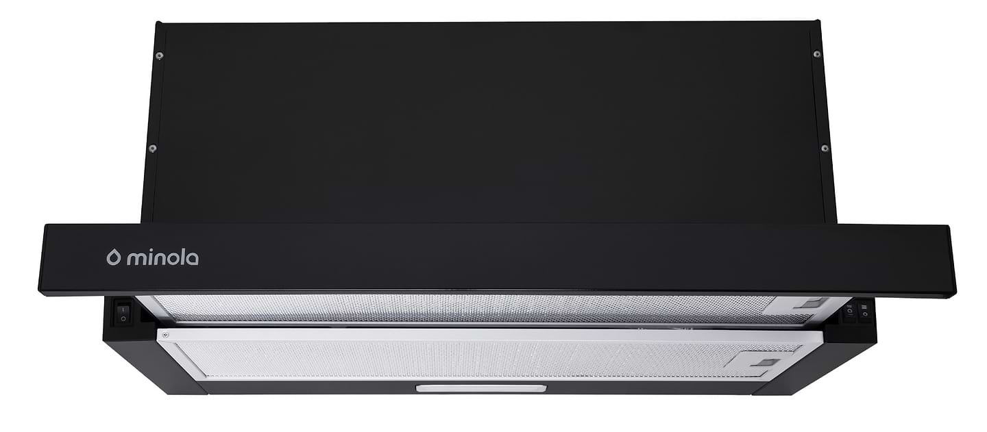 Вытяжка встраиваемая Minola HTL 5714 BL 1100 LED - Фото 1