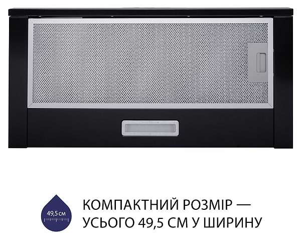 Фото - Вытяжка встраиваемая Minola HTL 5714 BL 1100 LED