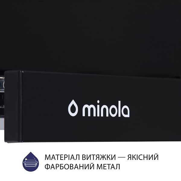 Фото - Вытяжка встраиваемая Minola HTL 5714 BL 1100 LED