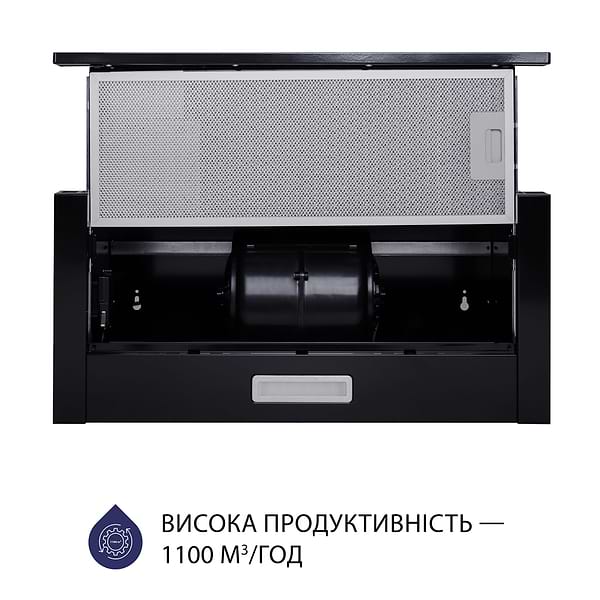 Фото - Вытяжка встраиваемая Minola HTL 6714 BL 1100 LED