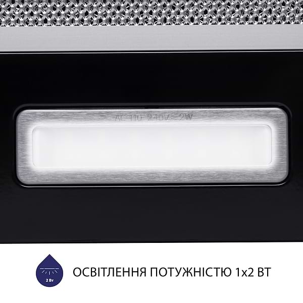 Фото - Вытяжка встраиваемая Minola HTL 6714 BL 1100 LED