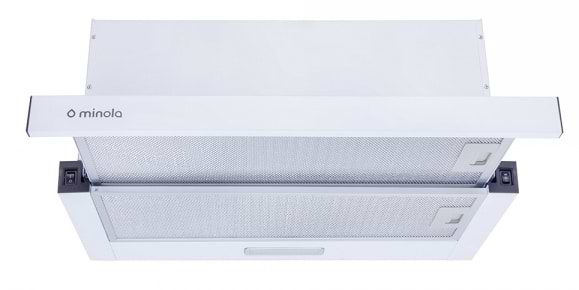 Вытяжка встраиваемая Minola HTL 6714 WH 1100 LED - Фото 1