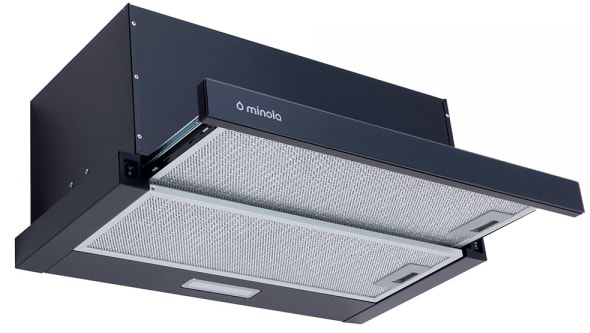 Фото - Вытяжка встраиваемая Minola HTL 6734 BL 1100 LED GLASS