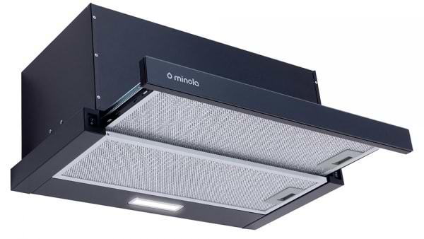 Фото - Вытяжка встраиваемая Minola HTL 6734 BL 1100 LED GLASS