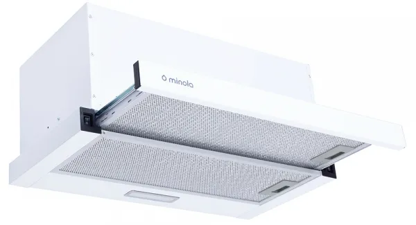 Фото - Вытяжка встраиваемая Minola HTL 6734 WH 1100 LED GLASS