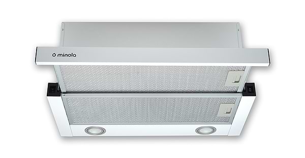 Фото - Витяжка вбудована Minola HTL 6812 WH 1200 LED