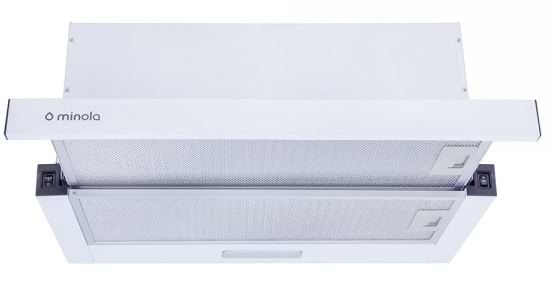 Вытяжка встраиваемая Minola HTL 6914 WH 1300 LED - Фото 1