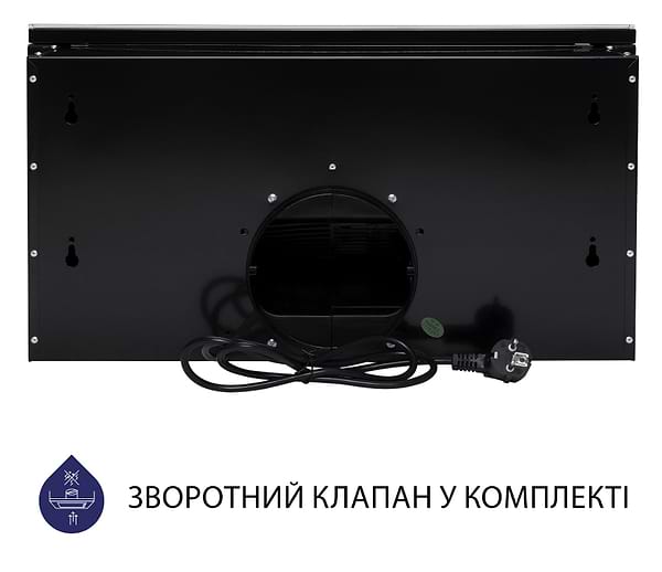 Фото - Витяжка вбудована Minola HTLS 6234 BL 700 LED GLASS