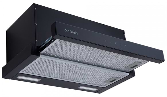 Фото - Вытяжка встраиваемая Minola HTLS 6935 BL 1300 LED
