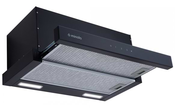 Фото - Вытяжка встраиваемая Minola HTLS 6935 BL 1300 LED
