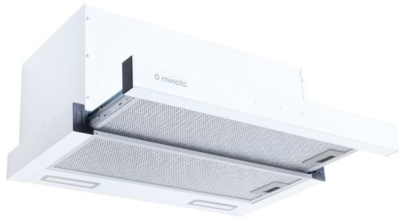 Фото - Витяжка вбудована Minola HTLS 6935 WH 1300 LED