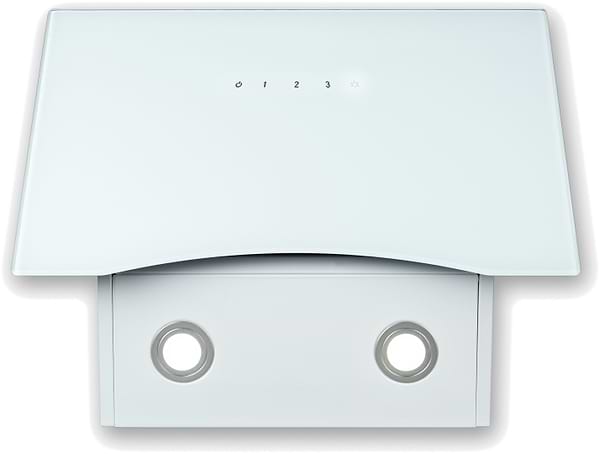 Фото - Витяжка декоративна Minola HVS 6612 WH 1000 LED