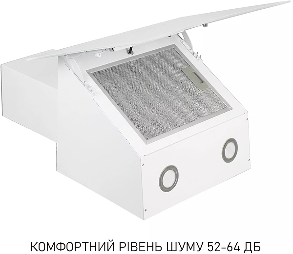 Фото - Вытяжка декоративная Minola HVS 6812 WH 1200 LED