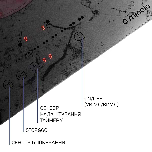 Фото - Варочная панель электрическая Minola MHS 3072 KMR
