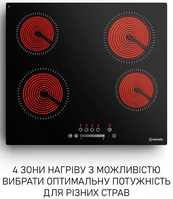 Фото - Варочная панель электрическая Minola MHS 6071 TBL