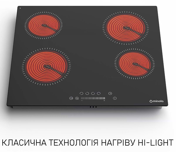 Фото - Варочная панель электрическая Minola MHS 6071 TBL