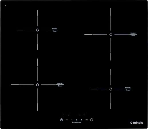 Фото - Варильна поверхня електрична Minola MI 6044 GBL