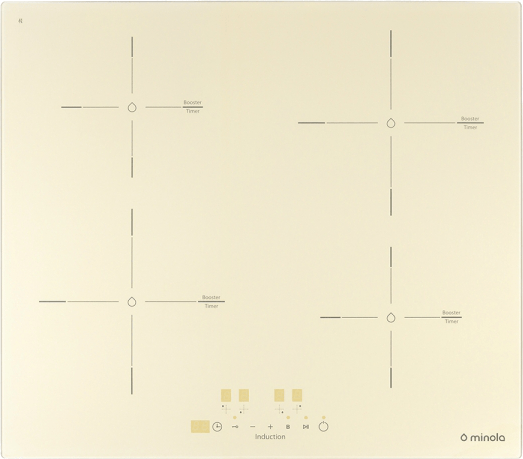 Фото - Варочная панель электрическая Minola MI 6044 GW