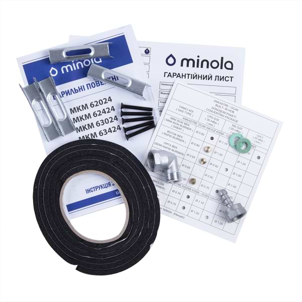 Фото - Варочная панель комбинированная Minola MKM 63024 BL