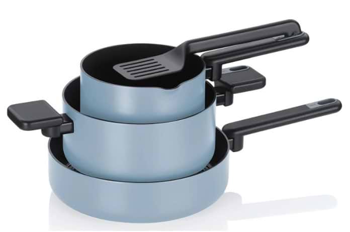 Набір посуду Kela Mira димчасто-блакитний 5 пр. (15200) - Фото 1