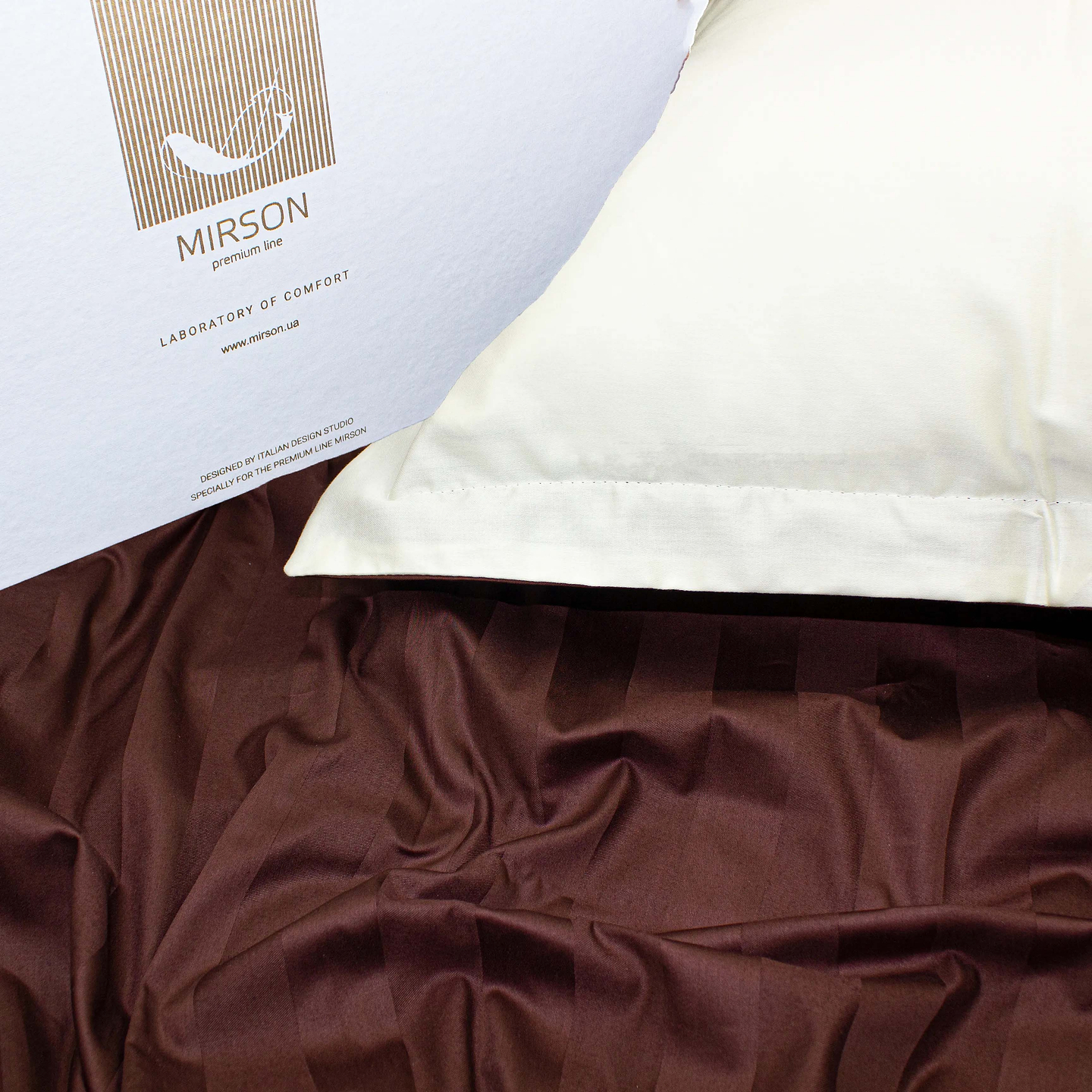 Комплект постільної білизни MirSon Сатин Klaris Duet 2х160х220 см (2200001717800)