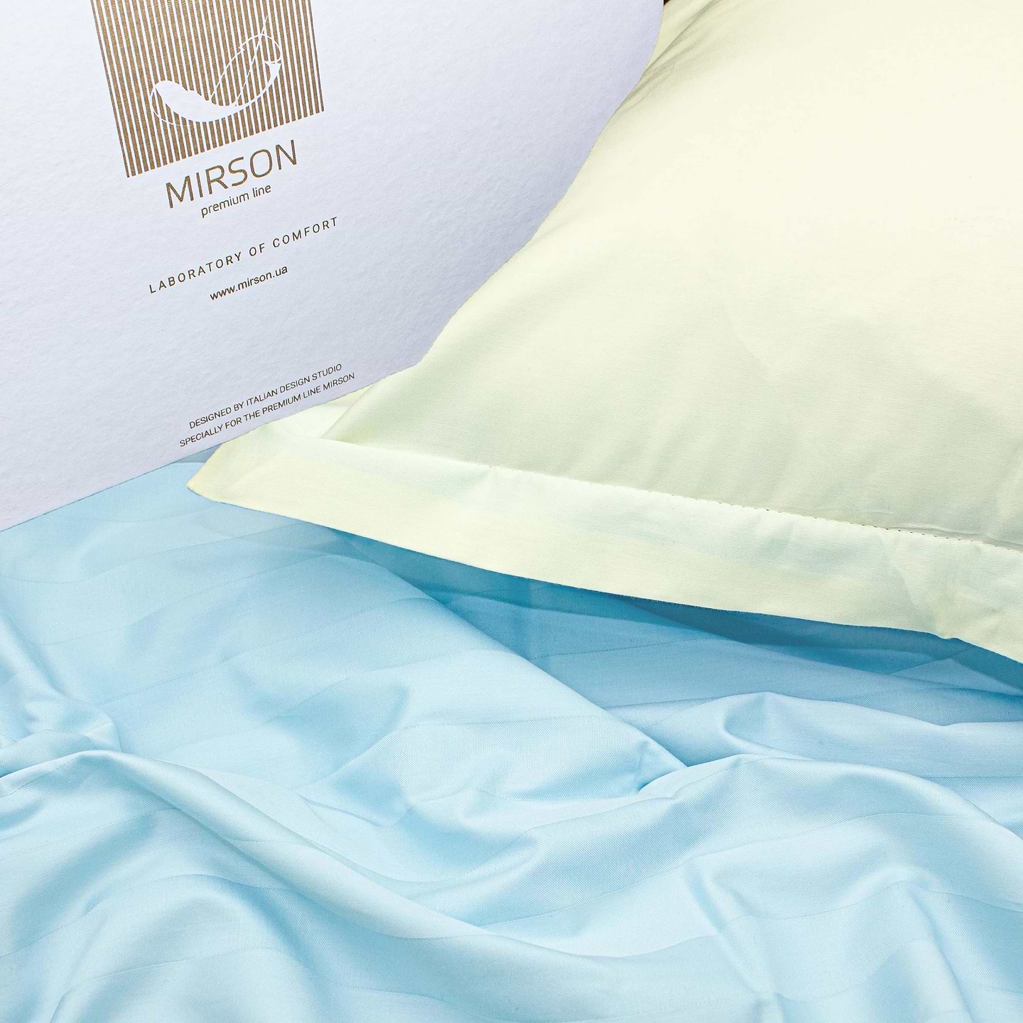 Комплект постільної білизни MirSon Сатин Lunet Duet 2х160х220 см (2200001717817)