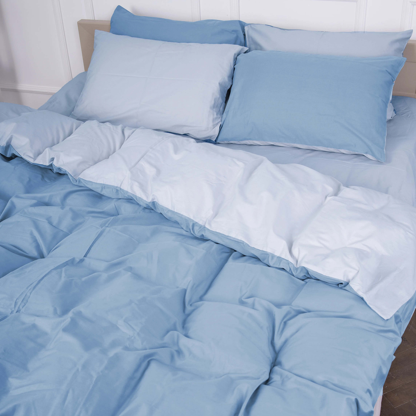 Комплект постельного белья MirSon Royal Soft 0845 + 0842 Steven 2x143x210 (2200008070809)