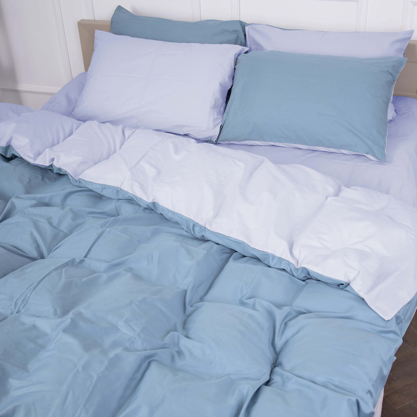 Комплект постельного белья MirSon Royal Soft 0845 + 0843 Mabel 2x143x210 (2200008070885)